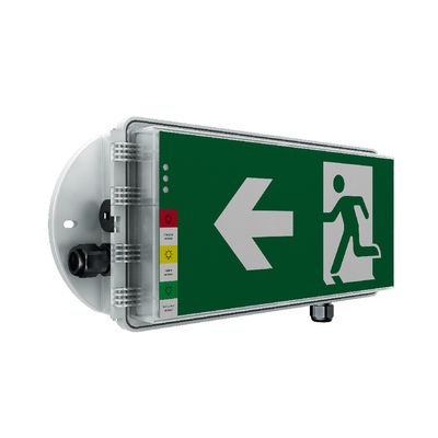 Wandmontiertes LED-Ausgangsnotlicht 2200k-7000k 100-277V