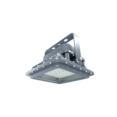 LED-Explosionsschutz-Industrieleuchte IP66 Wasserdichtes Ik10-Aluminiumgehäuse Edelstahl-Montagehalterung D-SERIE